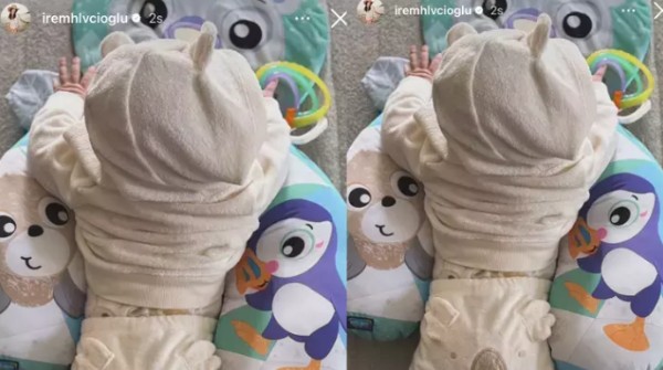 İrem Helvacıoğlu minik kızını paylaştı!